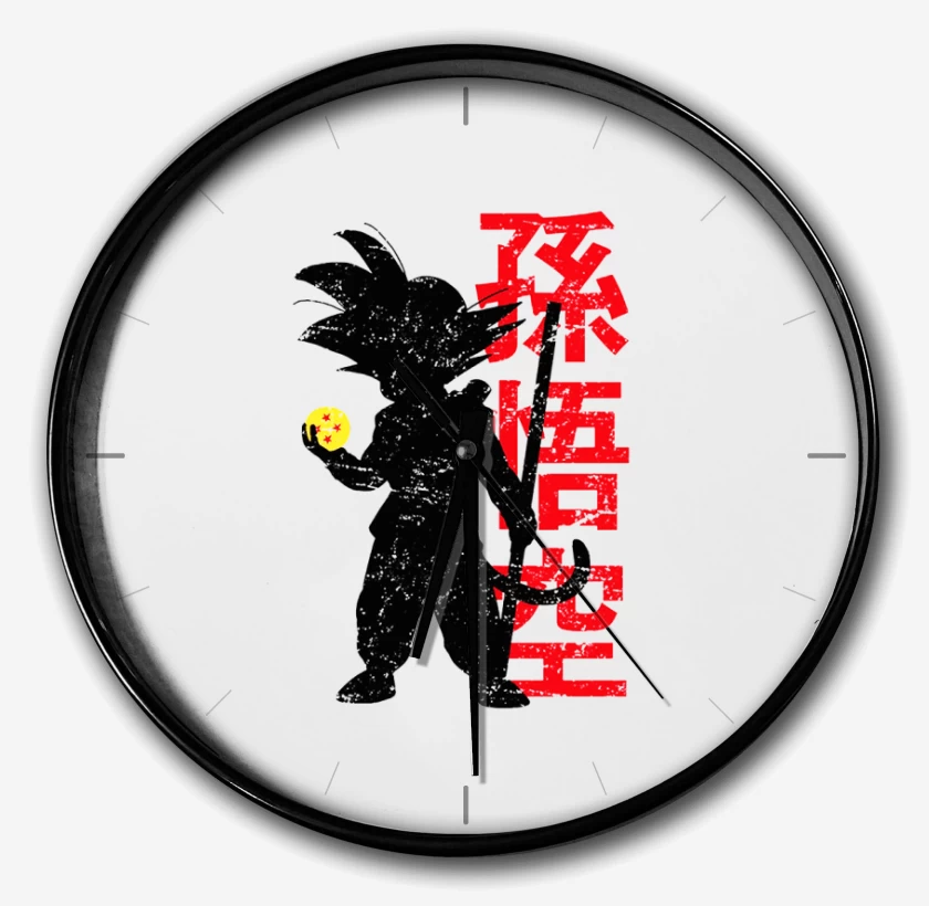 Reloj Blanco de Pequeño Goku