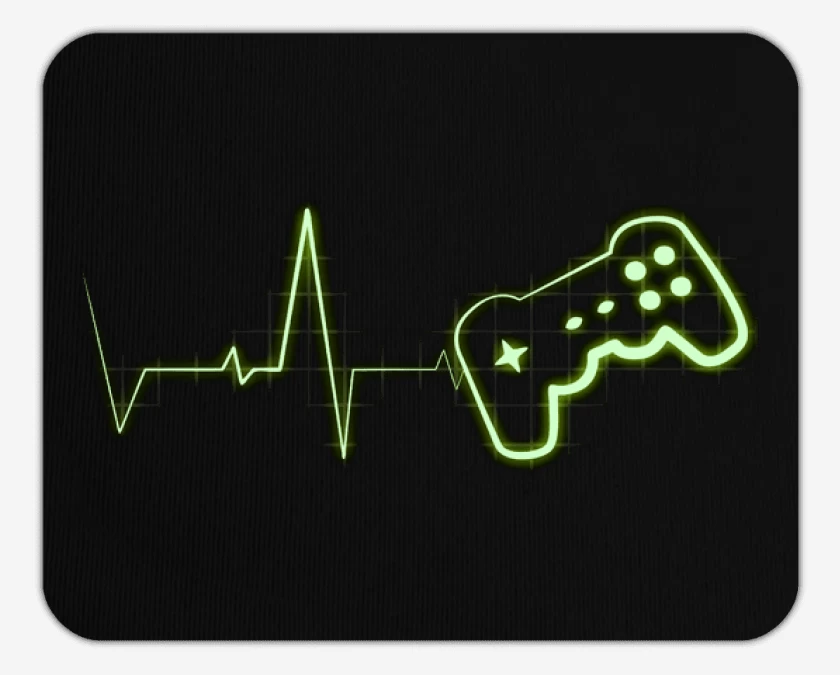 Mousepad Negro de Gamer