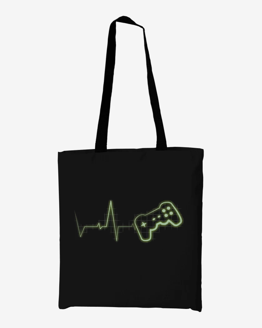 Totebag Negro de Gamer