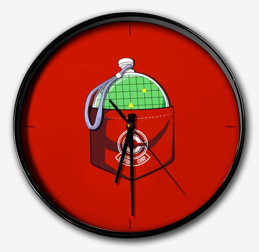 Reloj Rojo de Radar de bolsillo