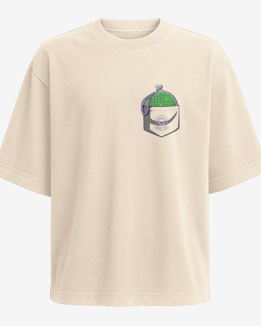 Polera Oversize Radar de bolsillo