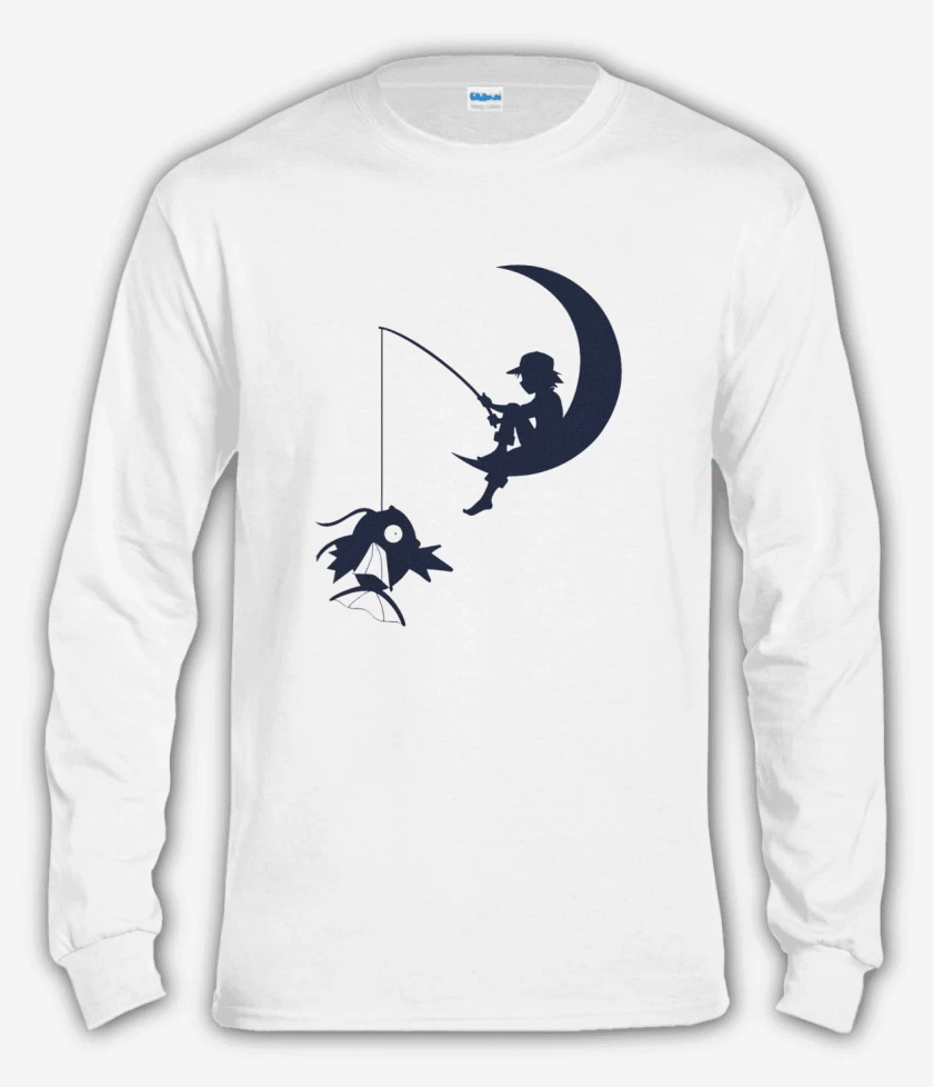 Polera manga larga Blanco de Ash Luna Dream