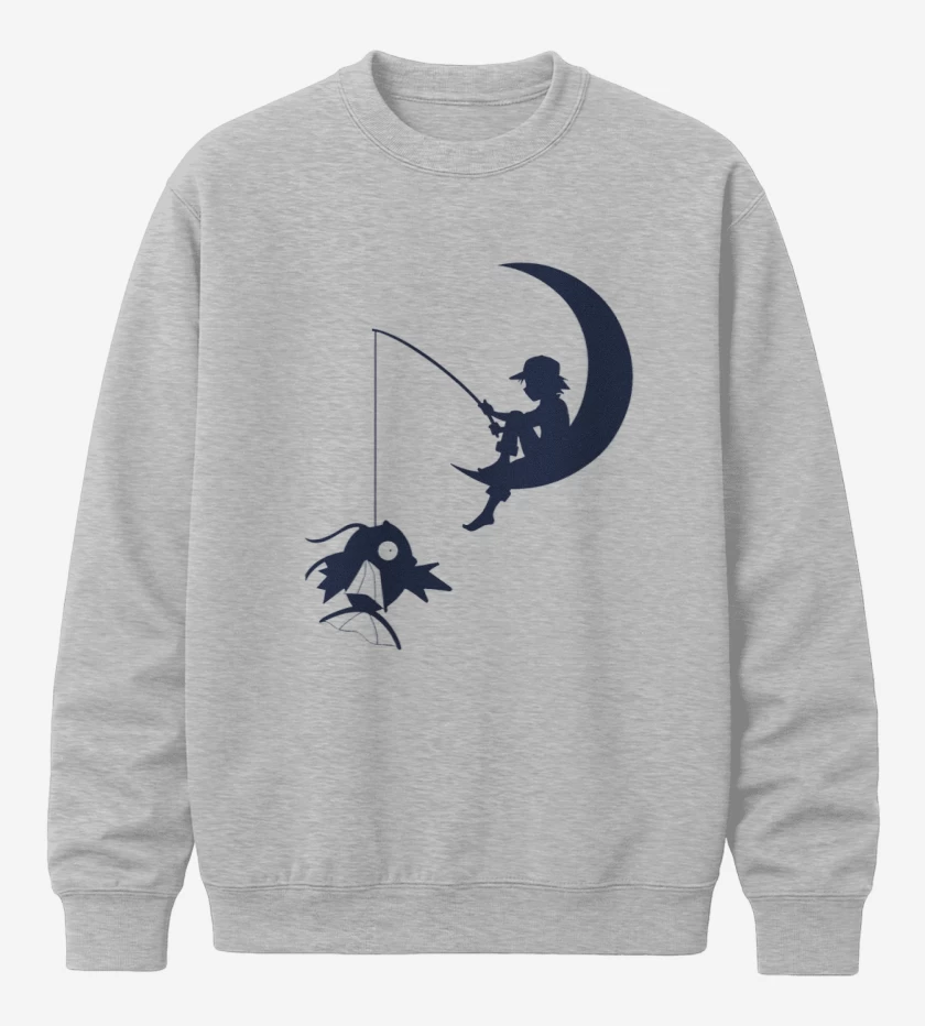Poleron polo Gris Melange de Ash Luna Dream