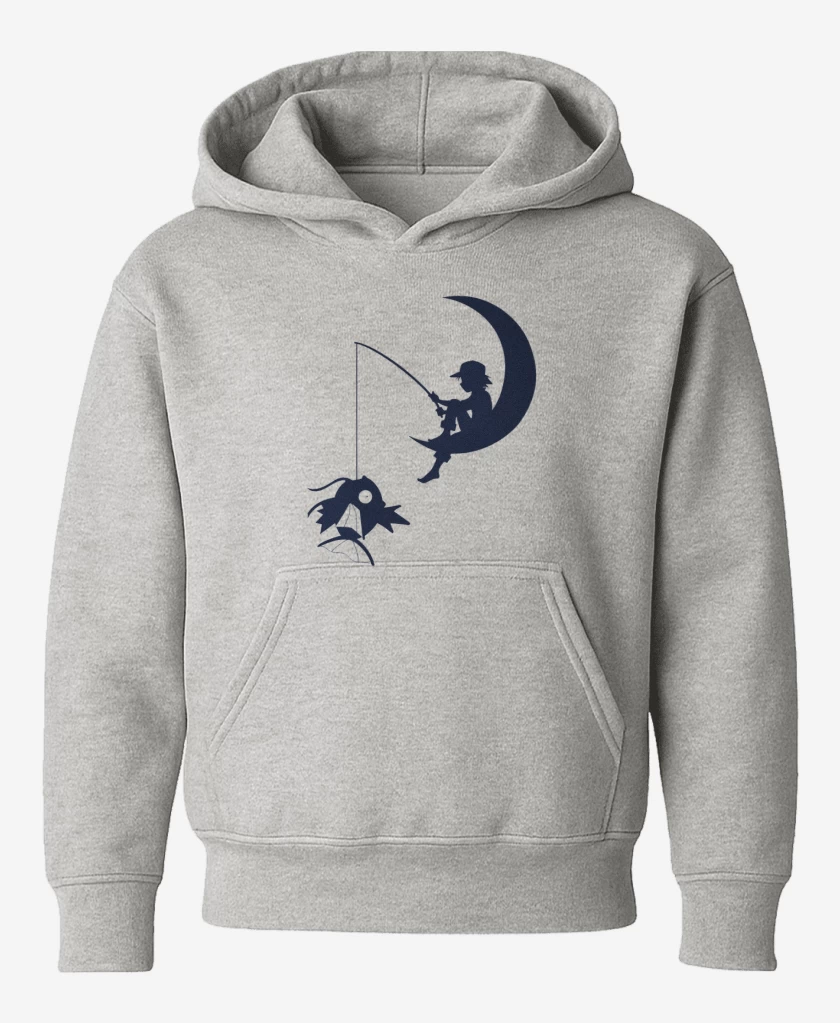 Poleron de niño Gris Melange de Ash Luna Dream