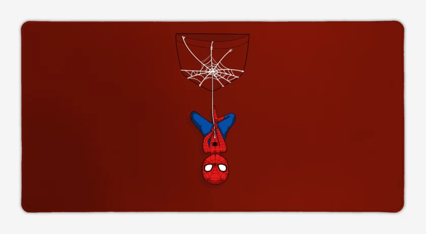 Mouse pad Gamer Rojo de Spider man Bolsillo