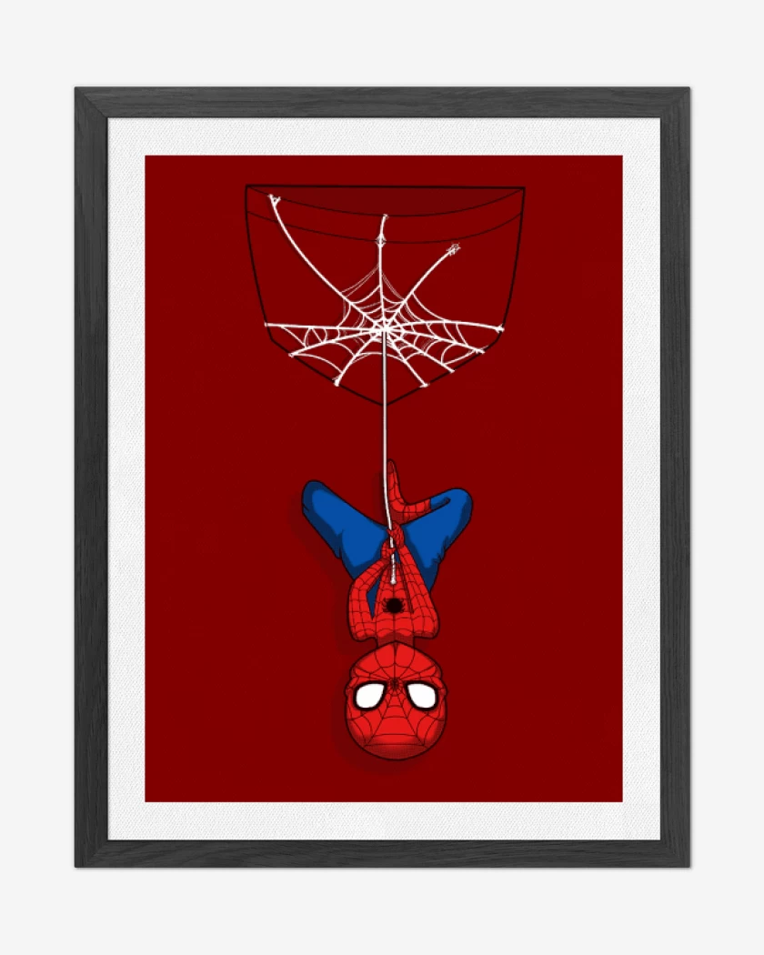 Cuadro decorativo Rojo de Spider man Bolsillo