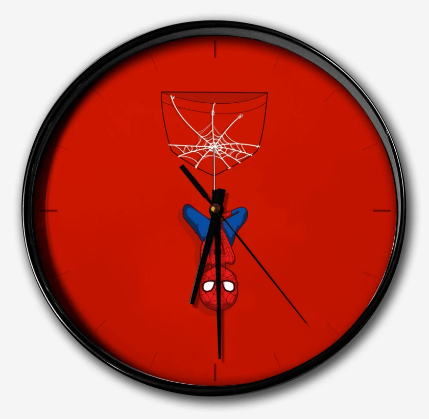 Reloj Rojo de Spider man Bolsillo