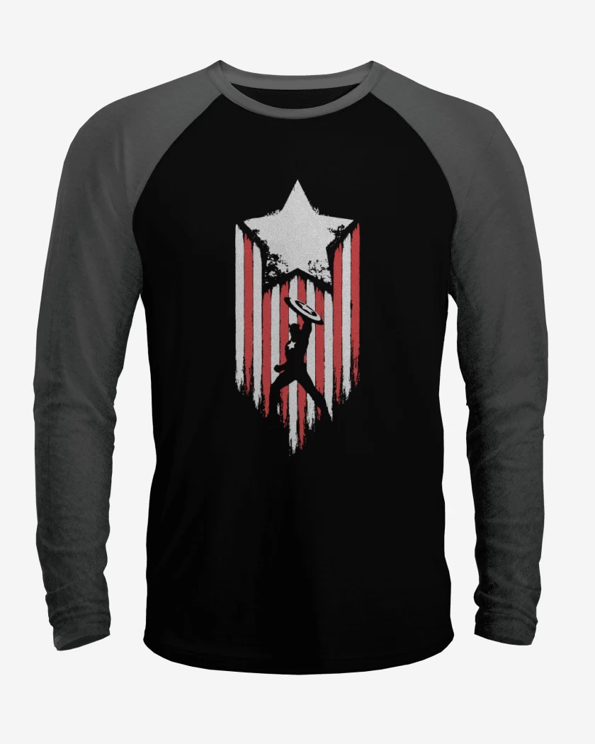 Polera Raglan Capi - Stars n Stripes