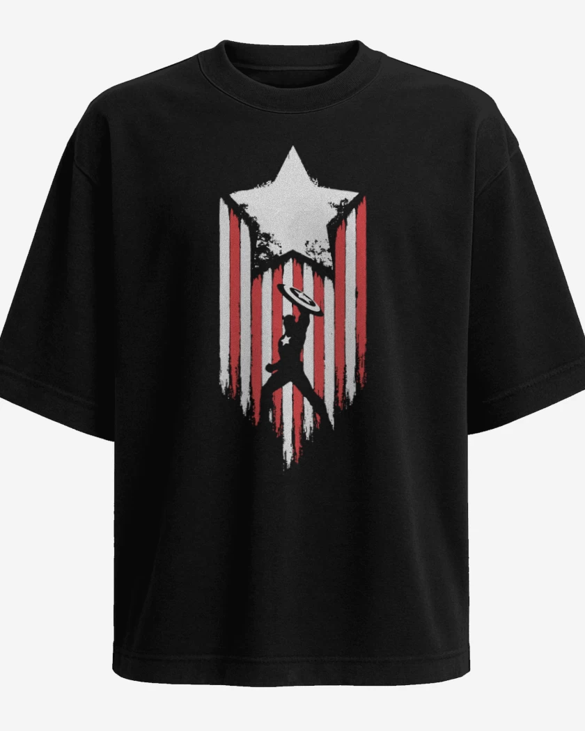 Polera Oversize Capi - Stars n Stripes