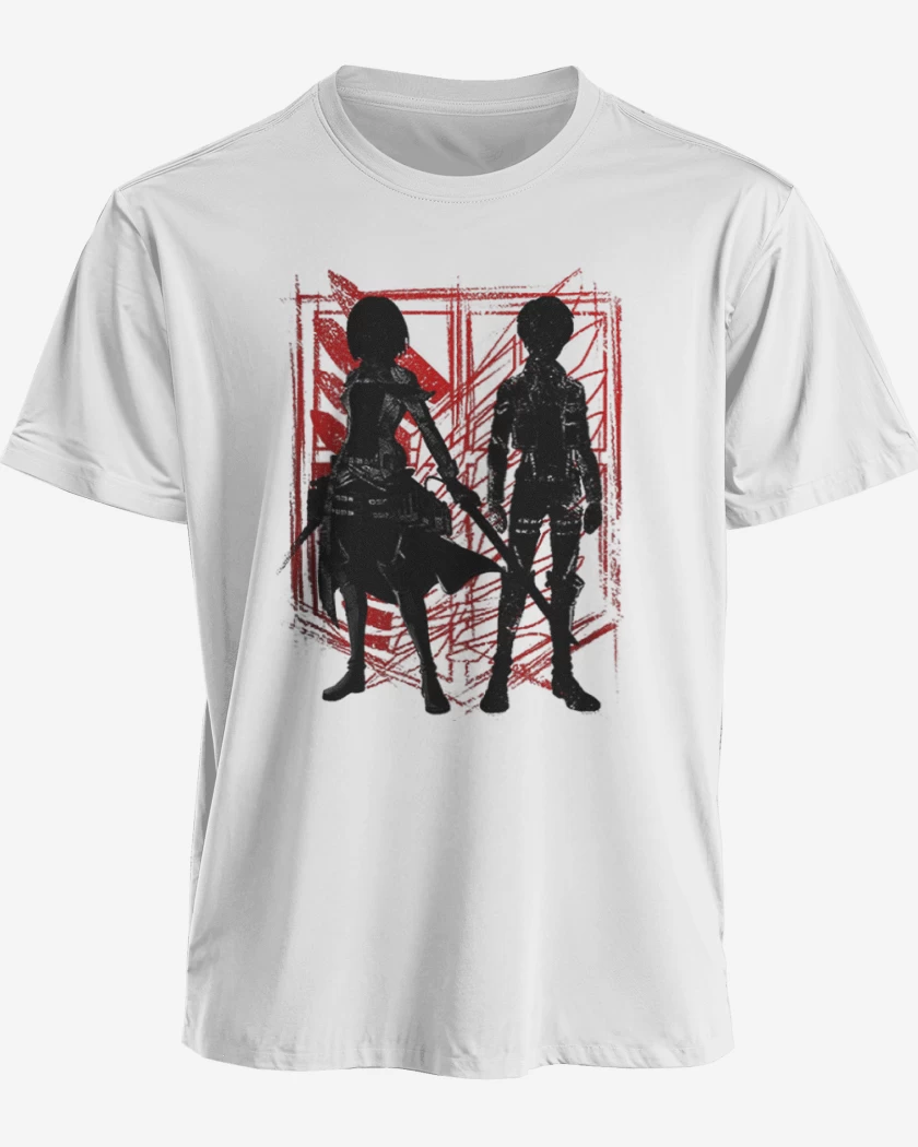 Polera Mikasa y Eren