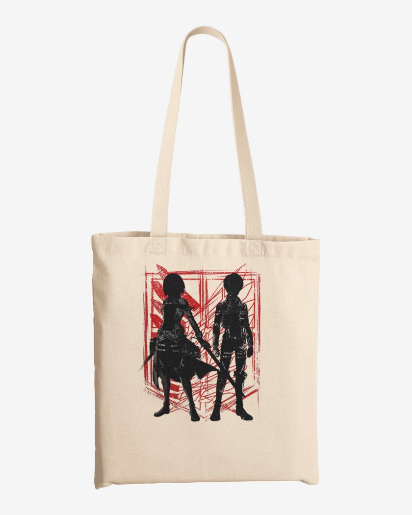 Totebag Mikasa y Eren