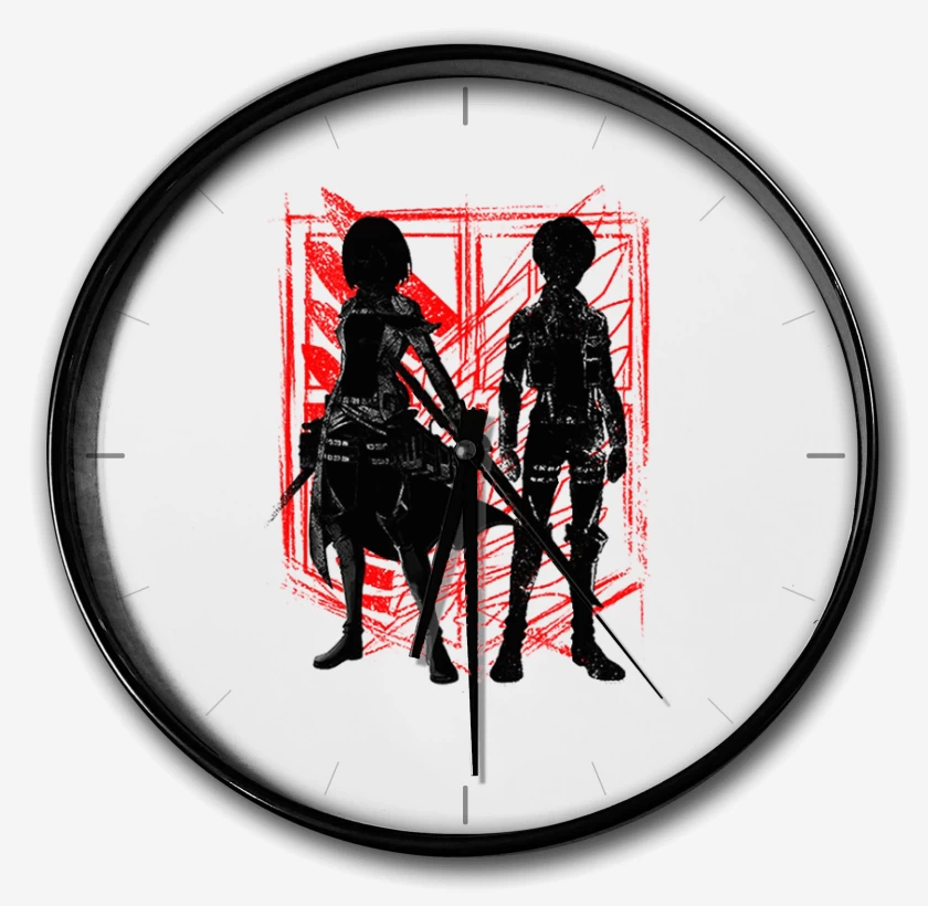 Reloj Blanco de Mikasa y Eren