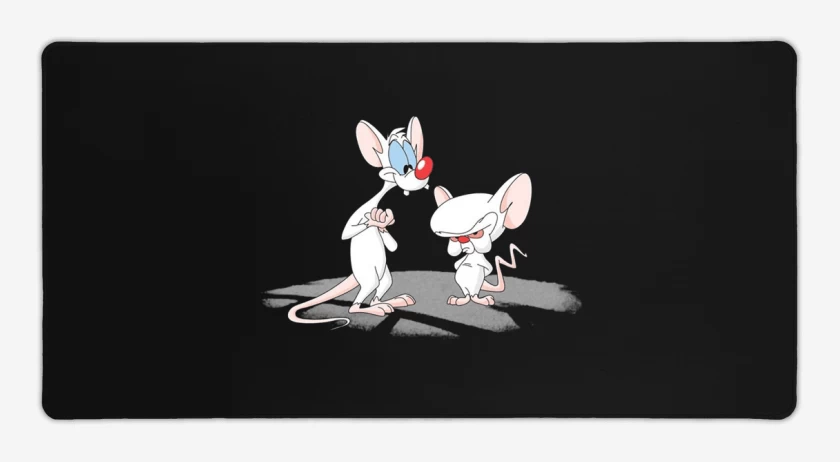 Mouse pad Gamer Pinky y cerebro