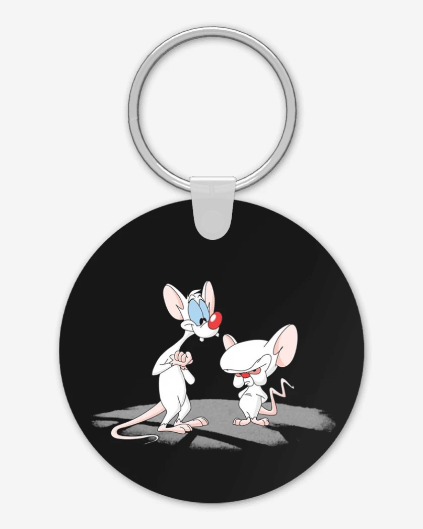 Llavero Pinky y cerebro
