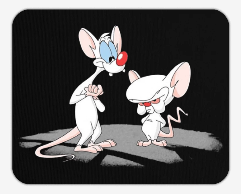Mousepad Pinky y cerebro