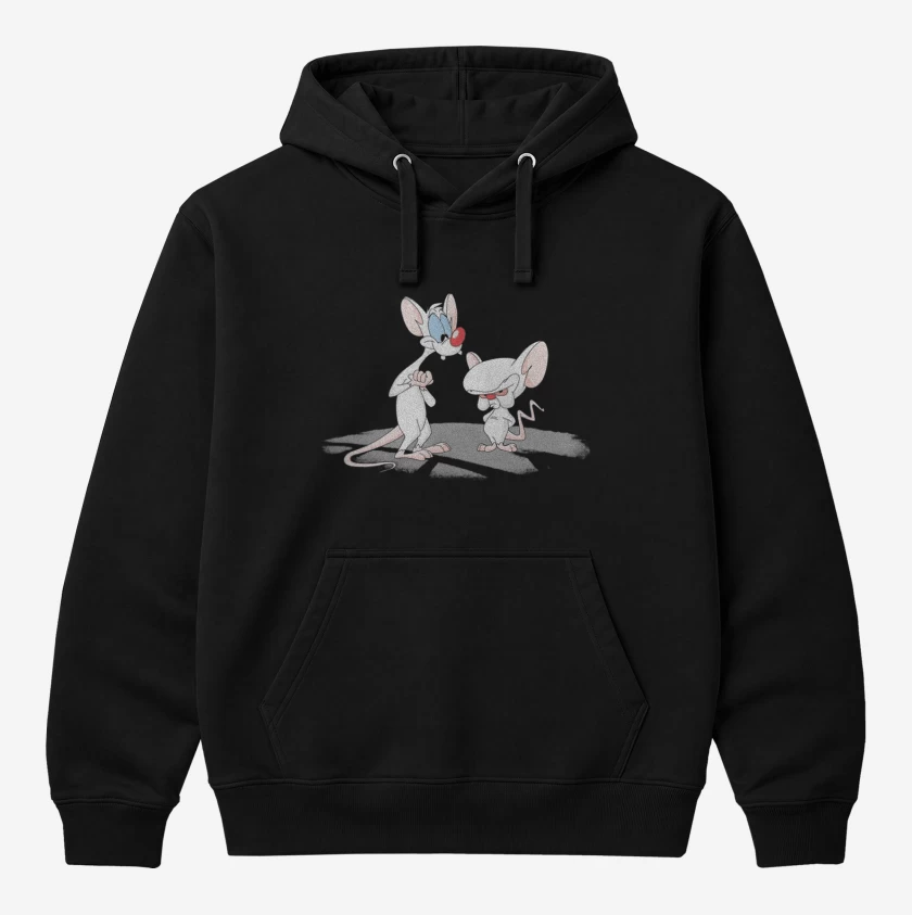 Polerón Canguro Pinky y cerebro