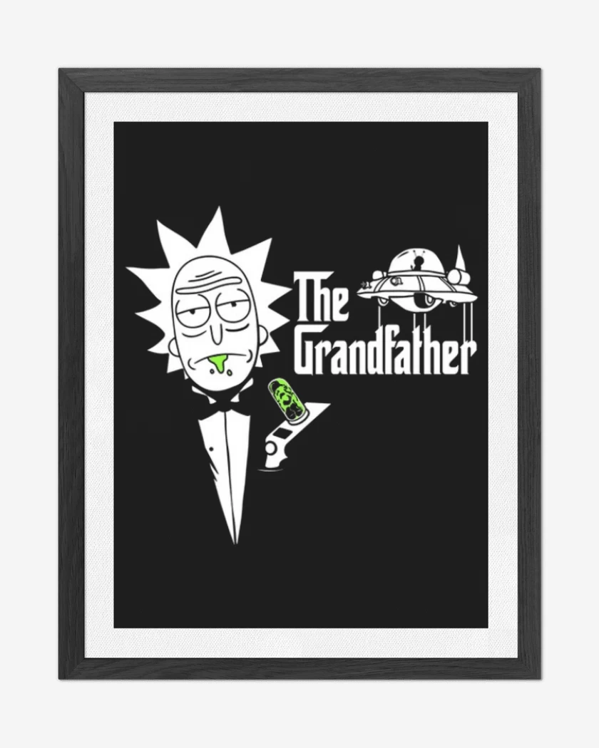 Cuadro decorativo Negro de The grandfather