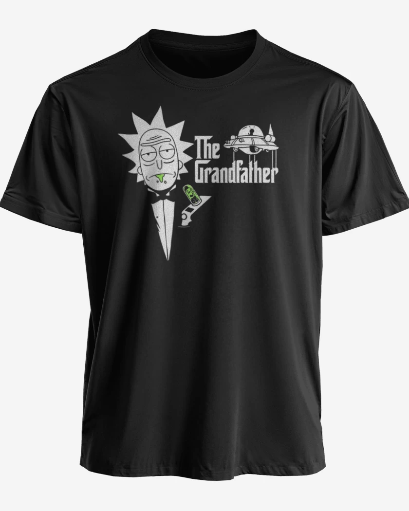 Polera premium Negro de The grandfather