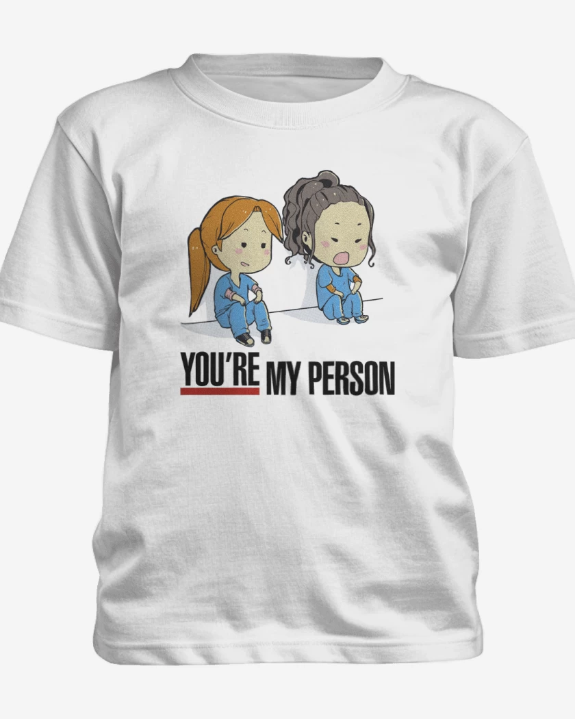 Polera de niño Blanco de you re my person