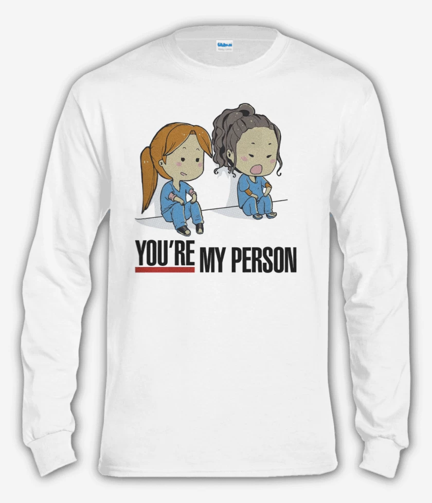 Polera manga larga you re my person