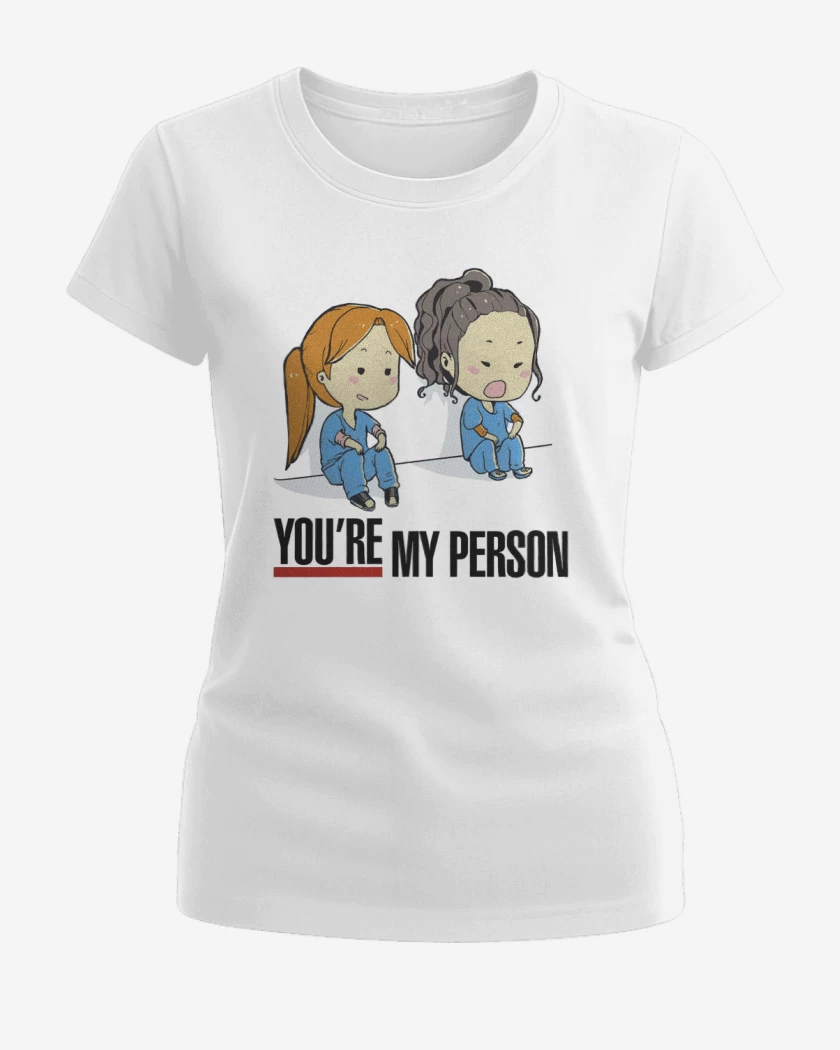 Polera de Mujer Blanco de you re my person