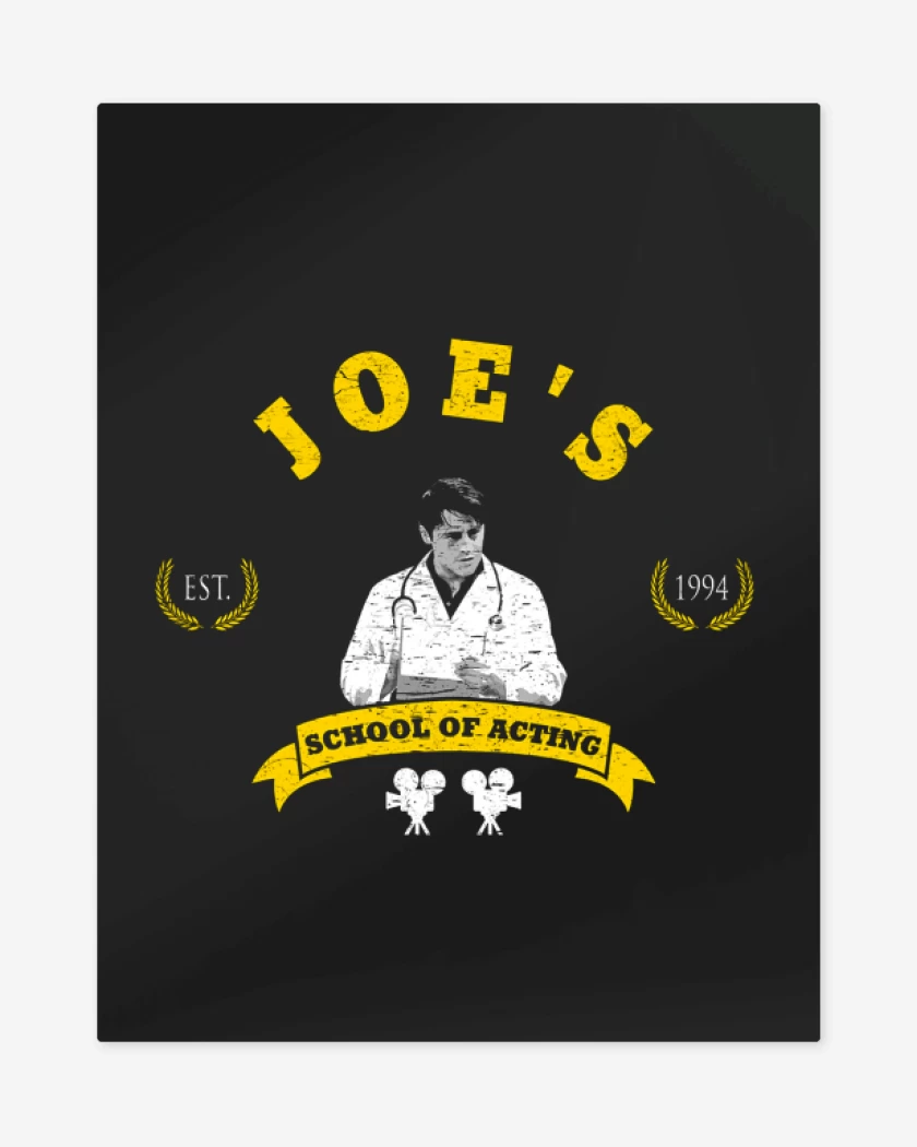 Print metalico Negro de Joey 