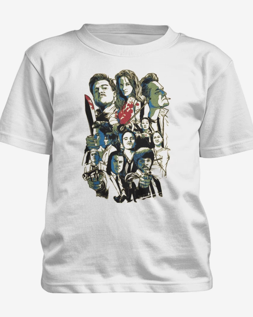 Polera de niño Blanco de Tarantino movies