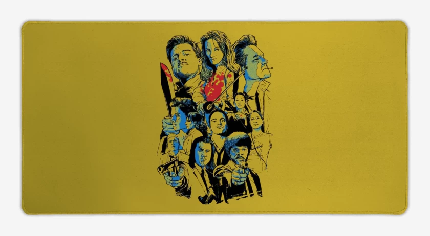 Mouse pad Gamer Tarantino movies