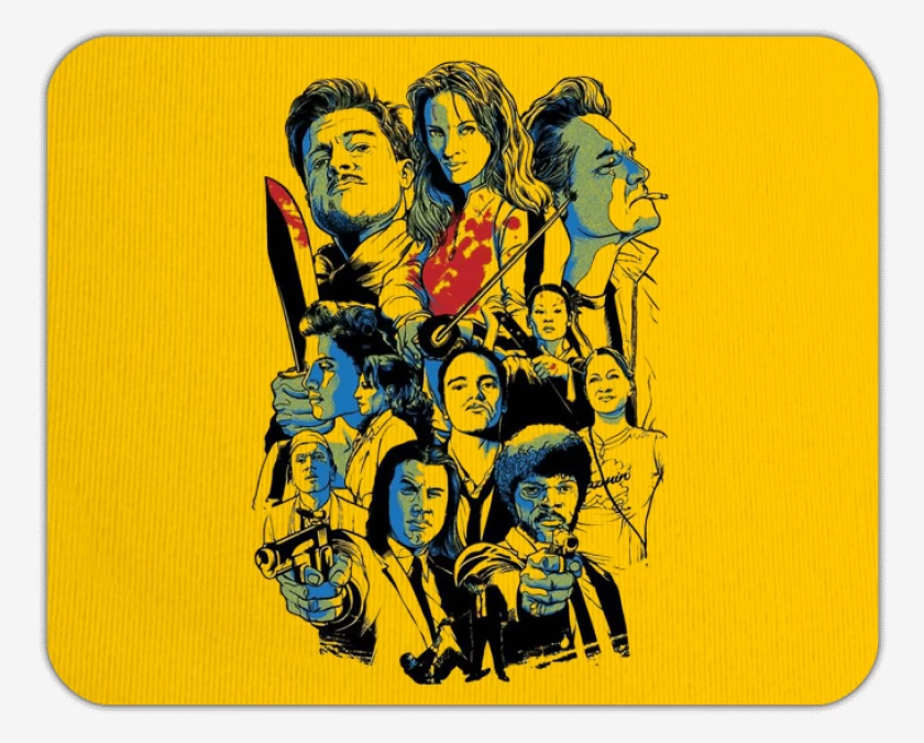 Mousepad Tarantino movies