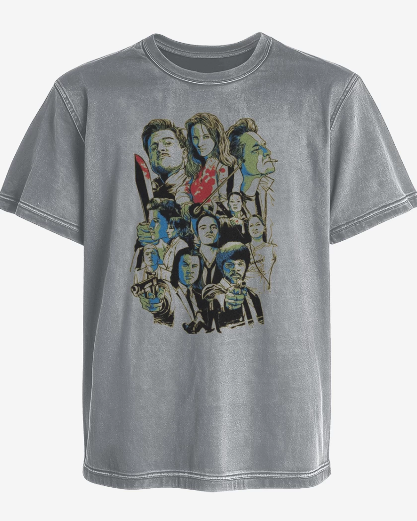 Polera desgastada Tarantino movies