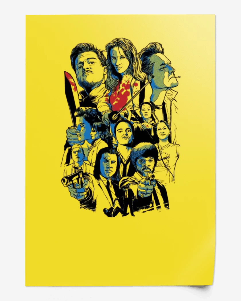 Print Tarantino movies