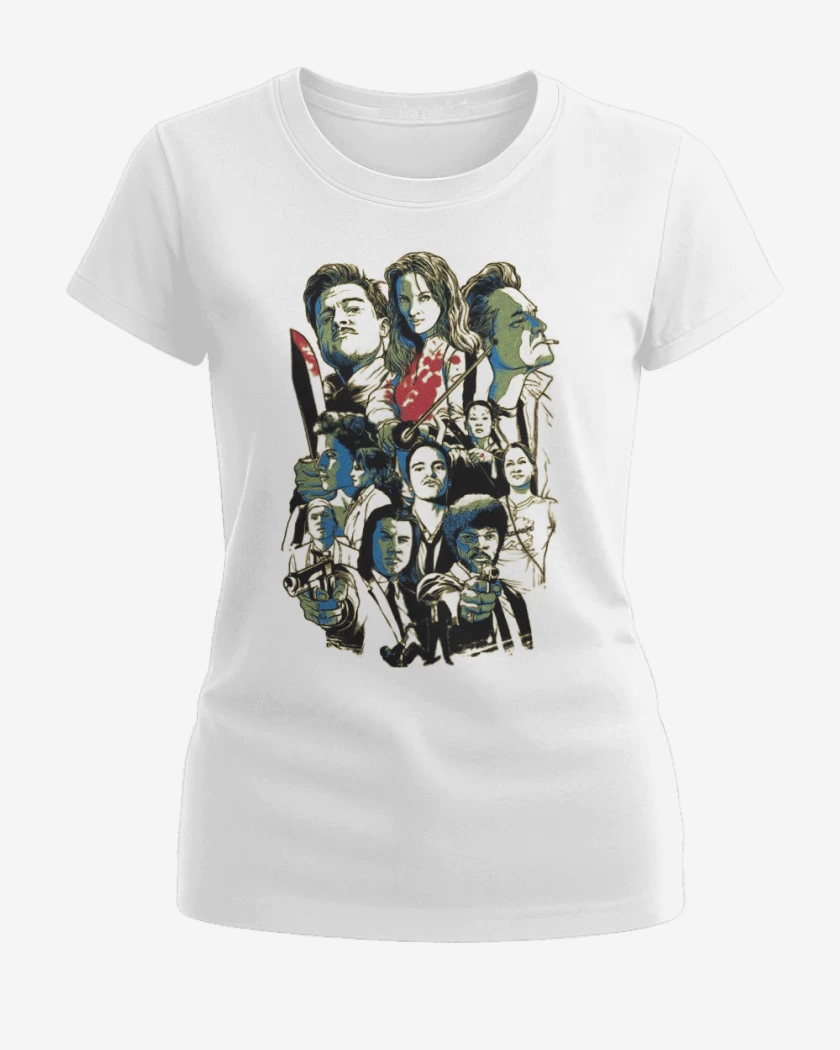 Polera de Mujer Tarantino movies