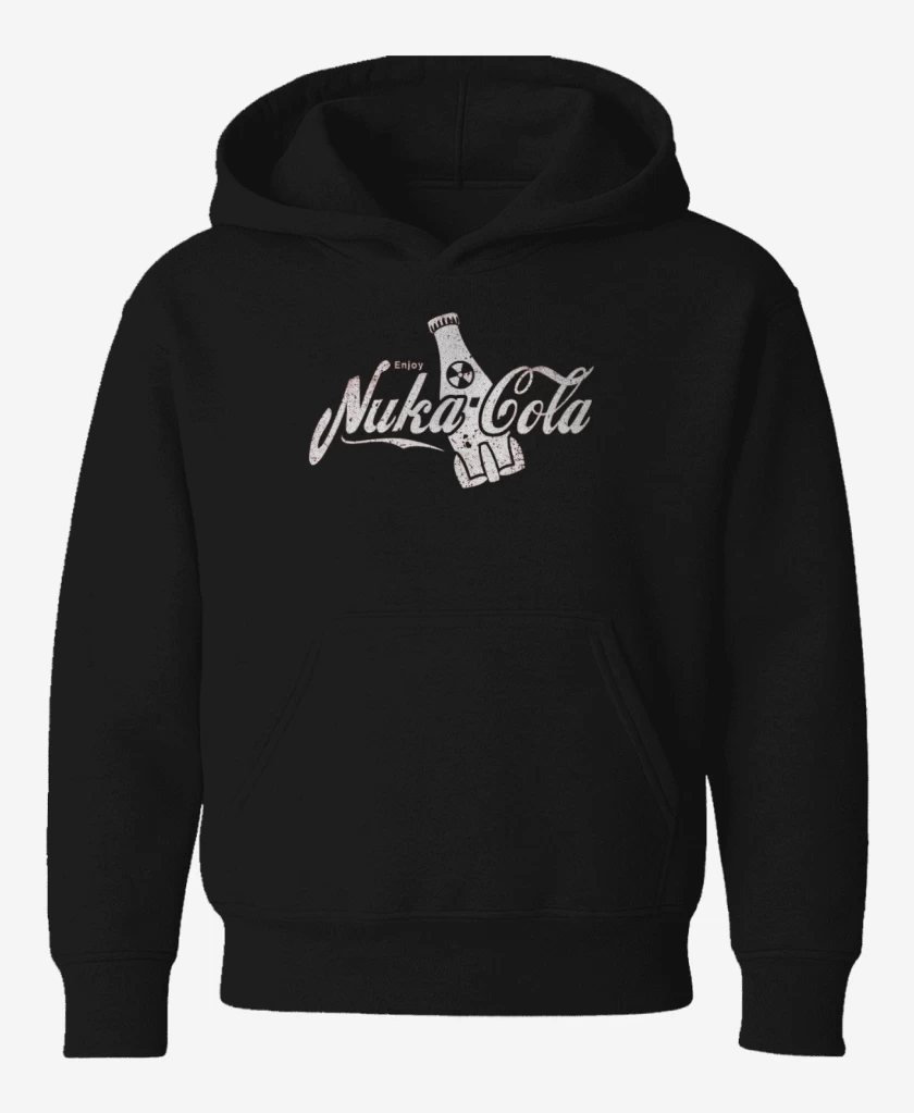 Poleron de niño Negro de Nuka Cola