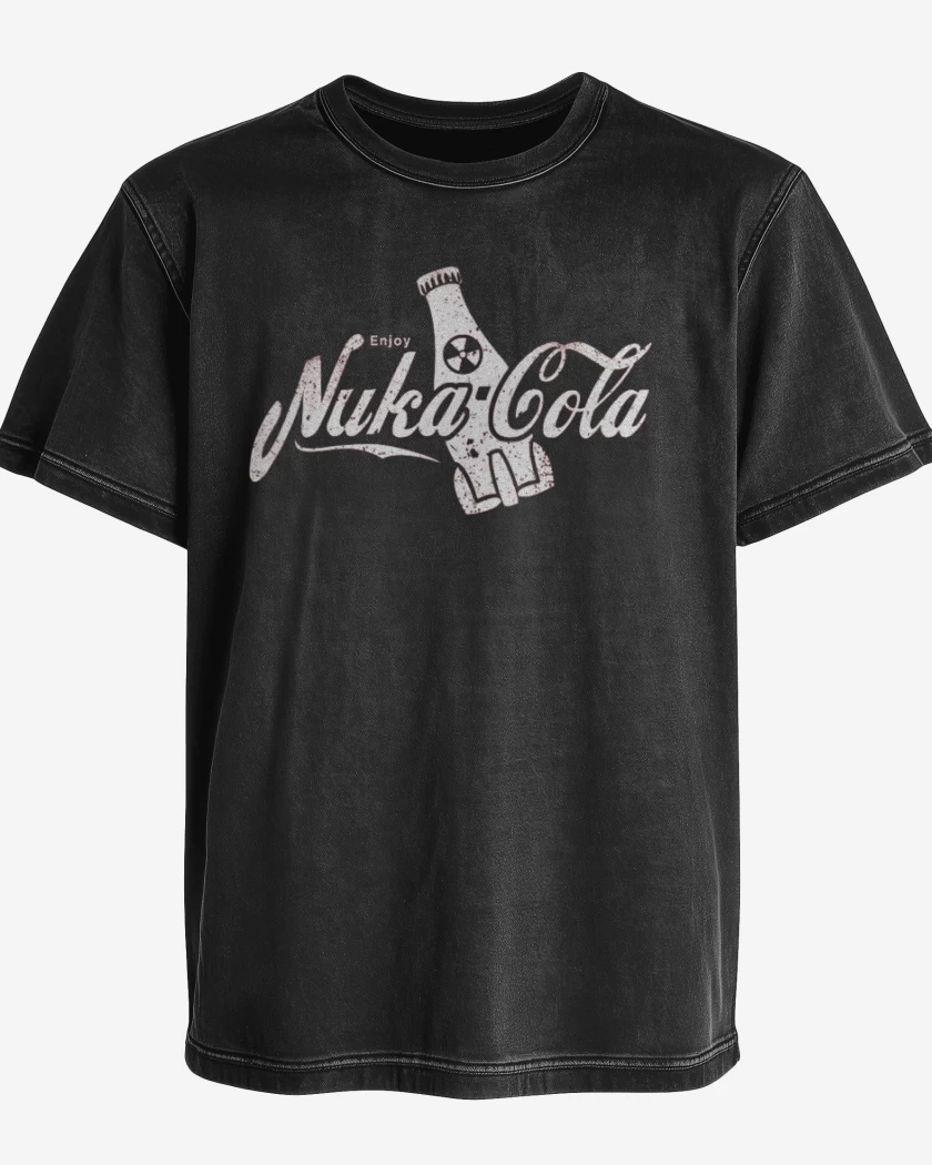 Polera desgastada Nuka Cola