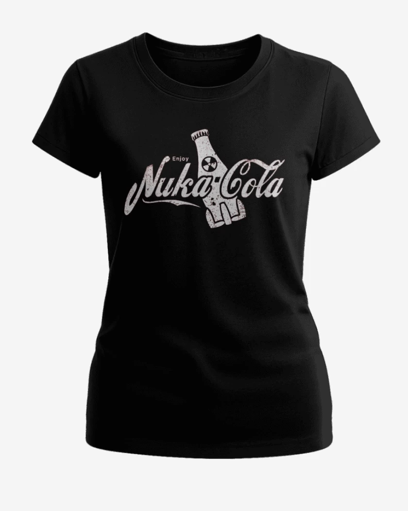 Polera de Mujer Negro de Nuka Cola