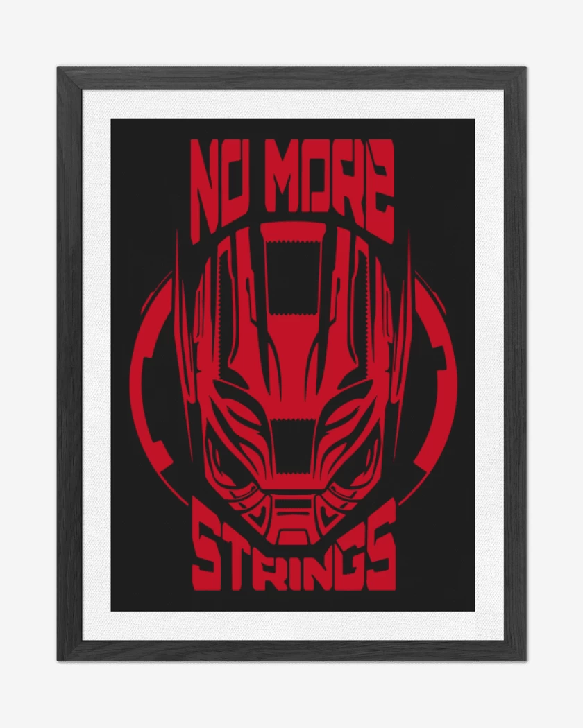 Cuadro decorativo Avengers - No more Strings