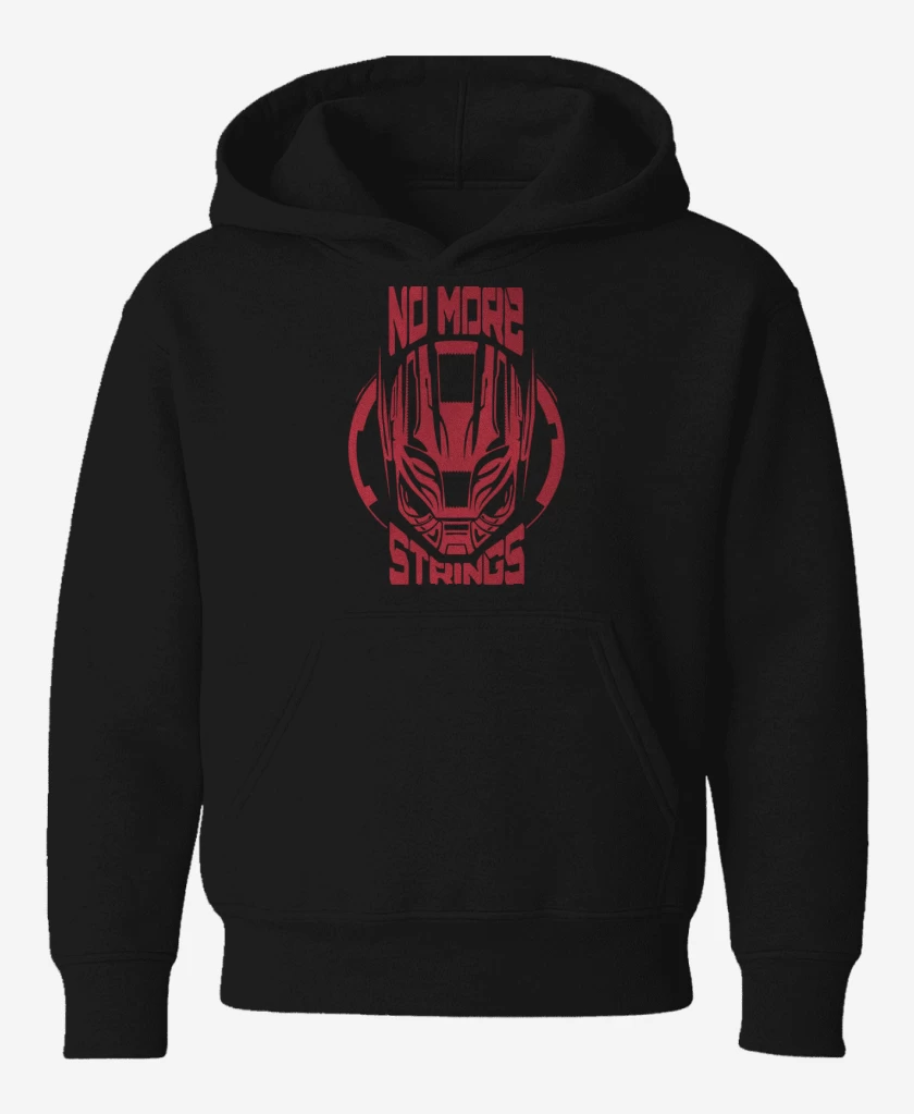 Poleron de niño Negro de Avengers - No more Strings