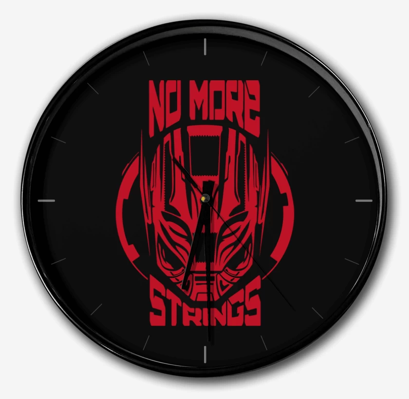 Reloj Negro de Avengers - No more Strings