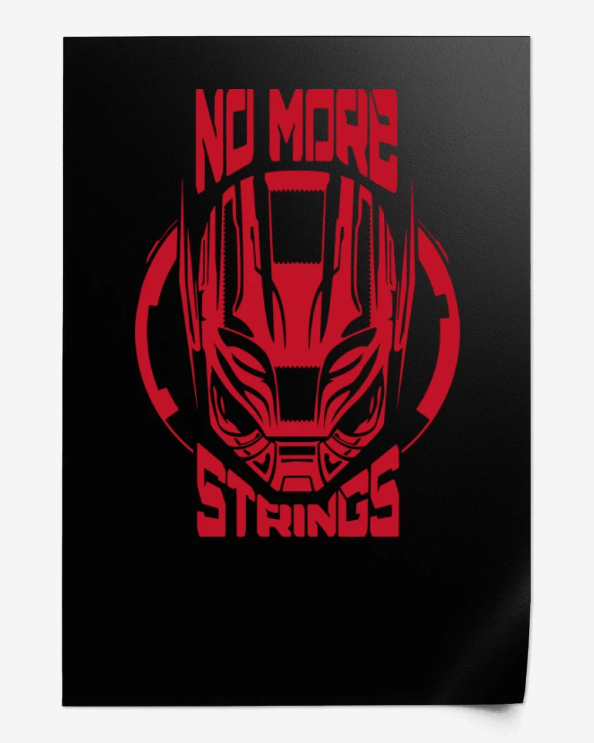 Print Avengers - No more Strings