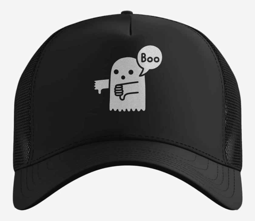 Gorro Negro de Boo