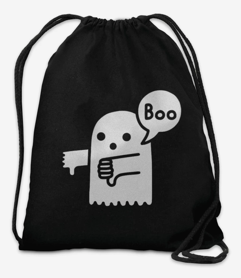 Mochila Negro de Boo