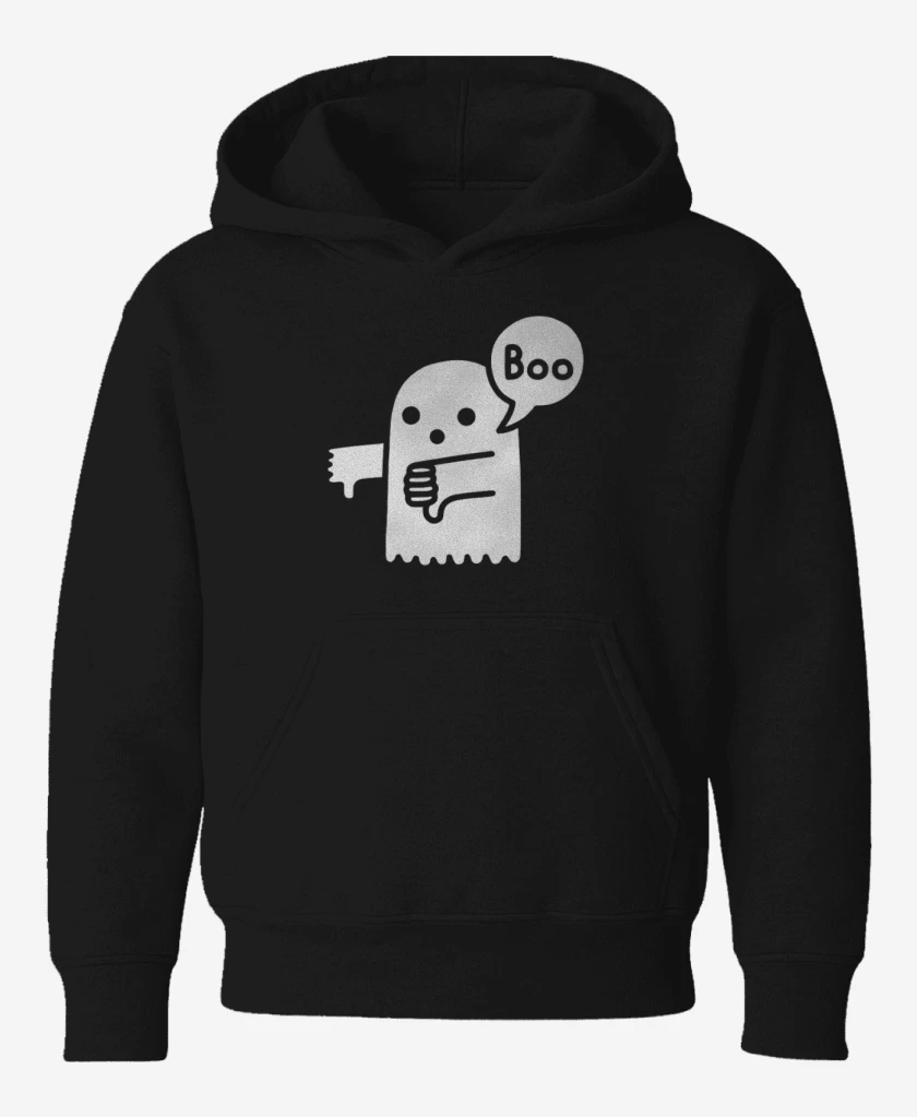 Poleron de niño Negro de Boo