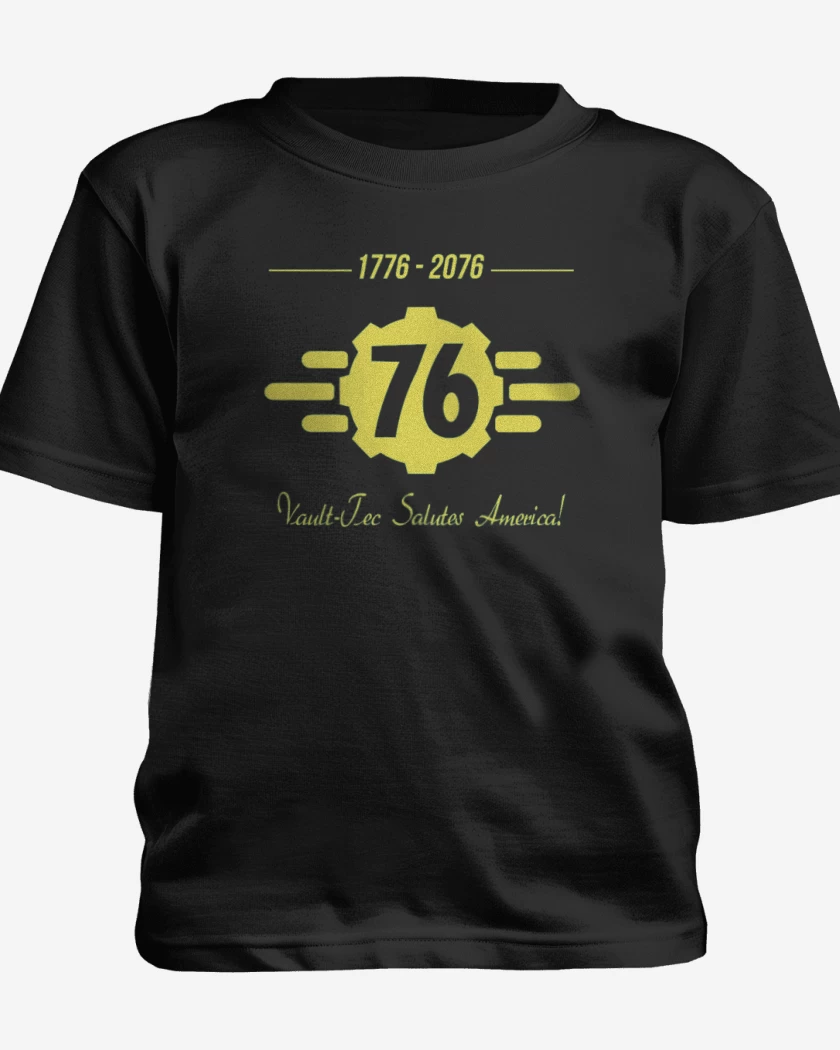 Polera de niño Negro de Vault 76