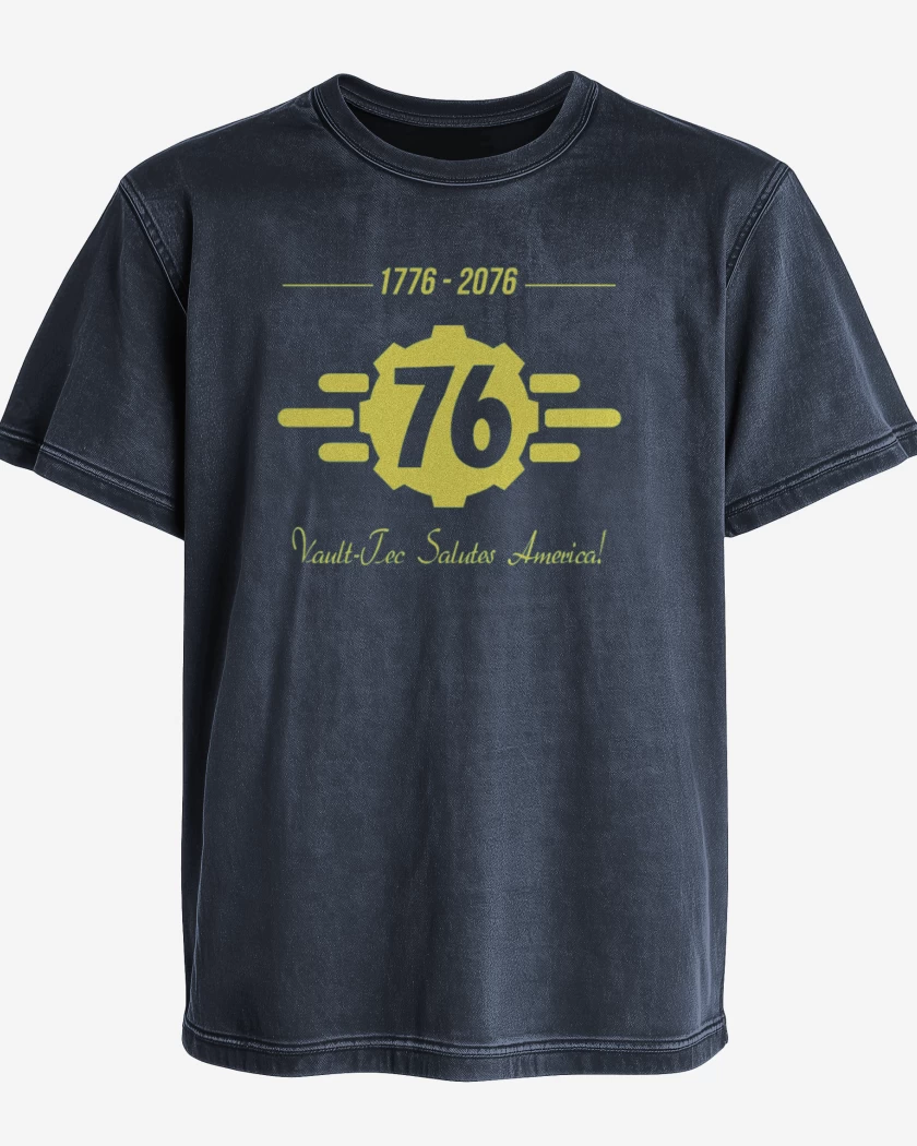 Polera desgastada Vault 76