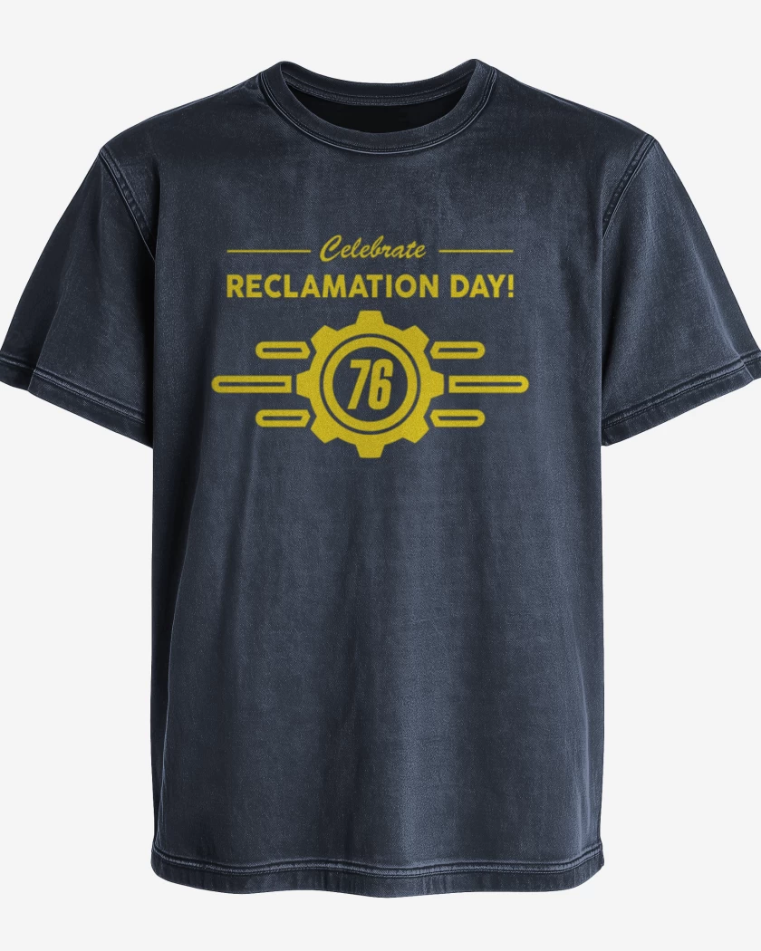 Polera desgastada Vault 76 II