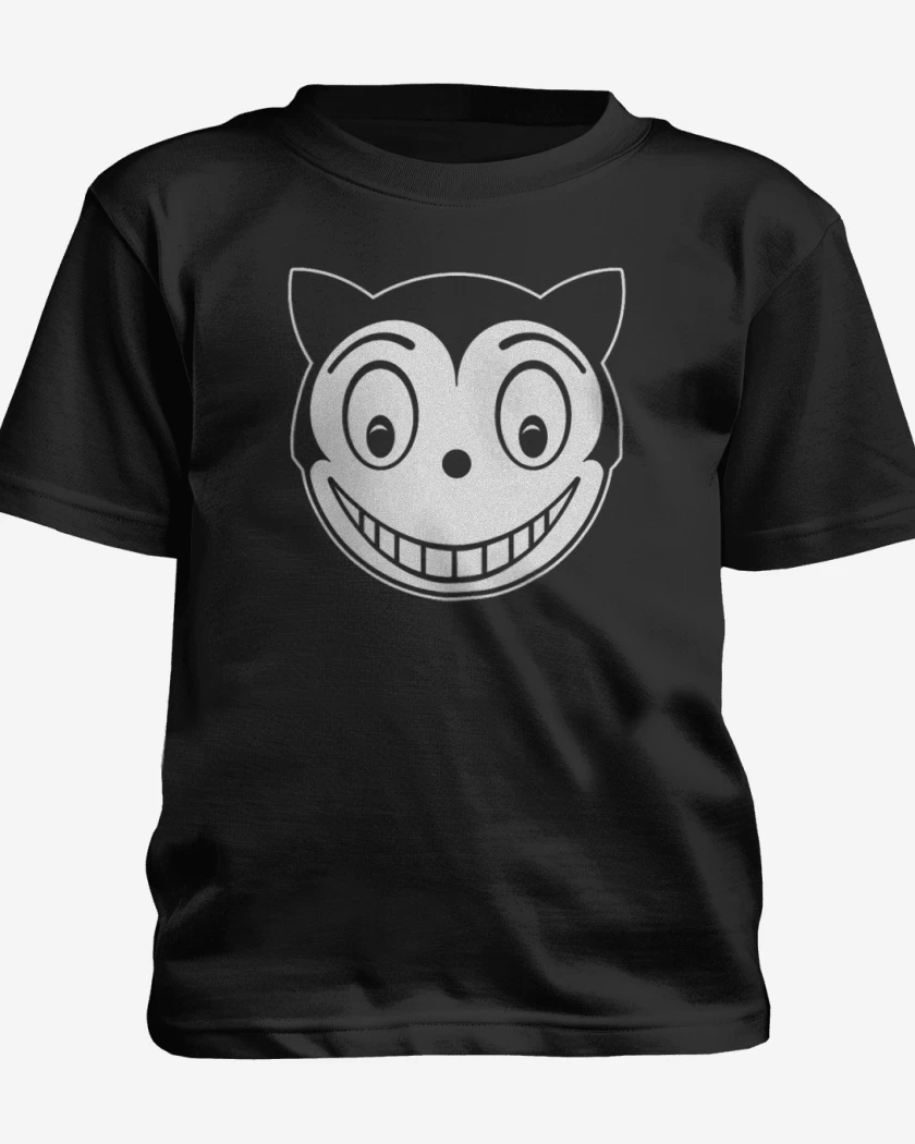 Polera de niño Negro de Cat Returns