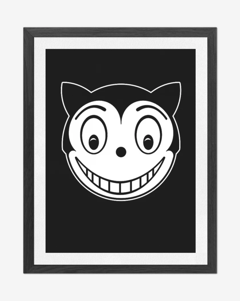 Cuadro decorativo Negro de Cat Returns