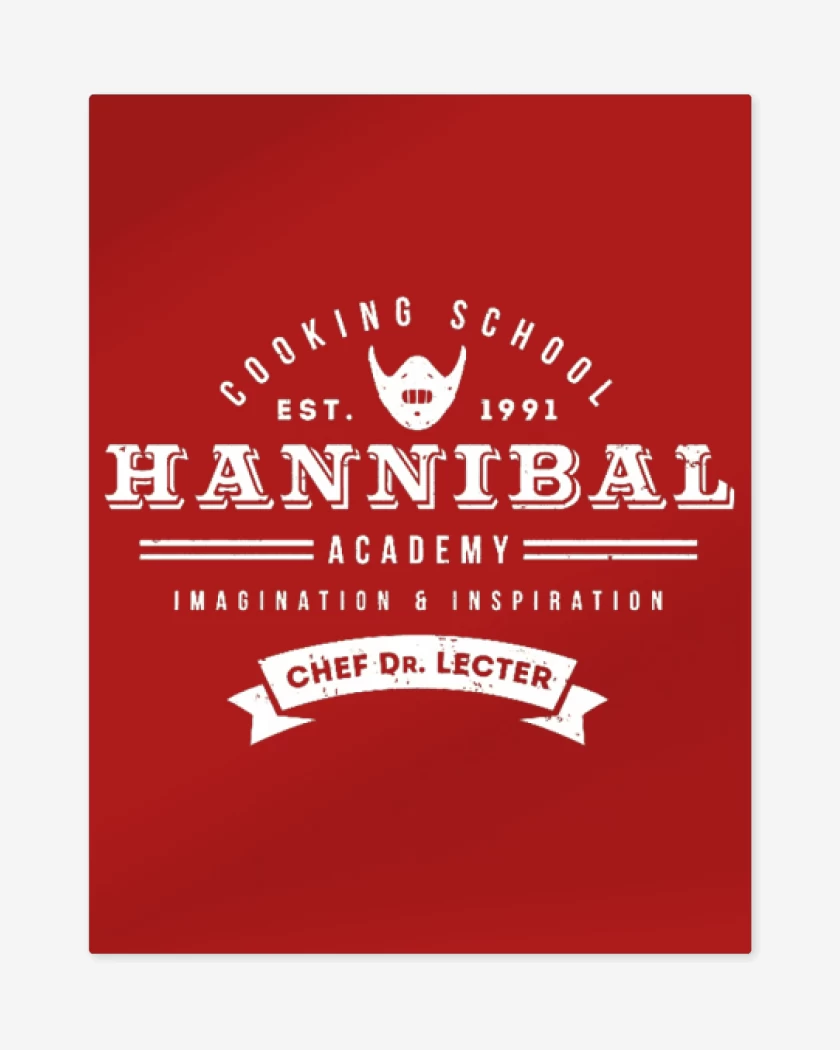 Print metalico Hannibal Academy