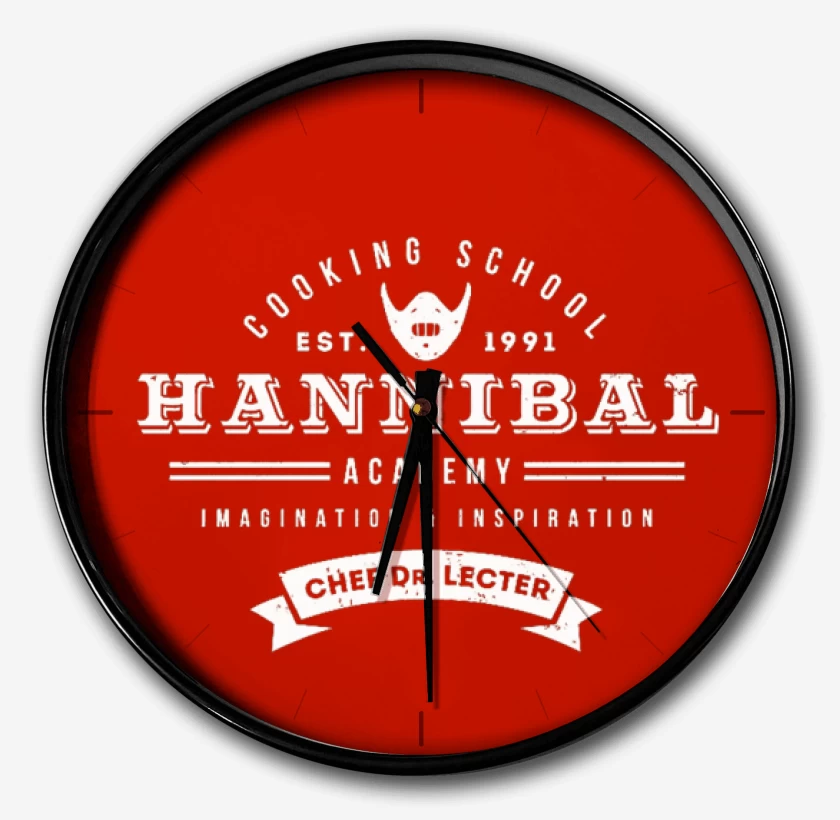 Reloj Rojo de Hannibal Academy