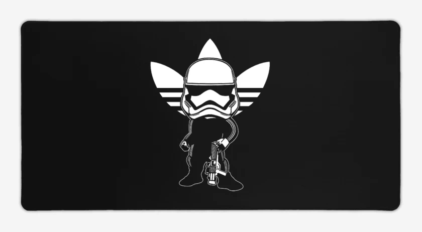 Mouse pad Gamer Negro de Russian Trooper